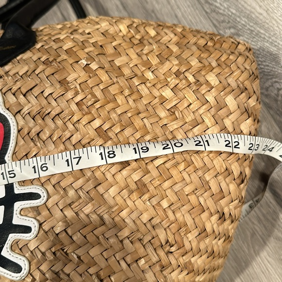 Victoria Couture Hello Kitty Woven Basket Tote Bag - Picture 12 of 16